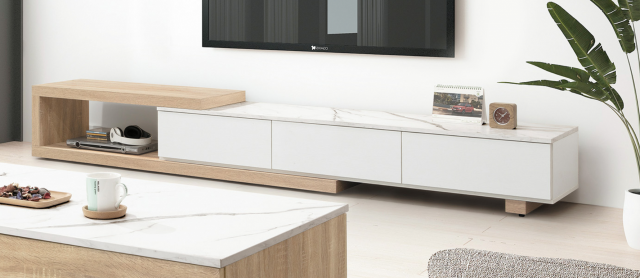 克莉絲6.2尺伸縮長櫃